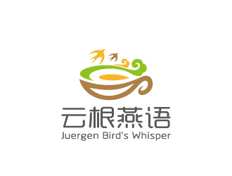 周金進(jìn)的云根燕語（Juergen Bird's Whisper ）logo設(shè)計(jì)