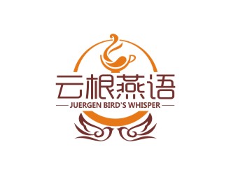 曾翼的云根燕語（Juergen Bird's Whisper ）logo設(shè)計(jì)