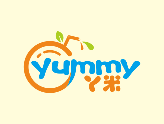 何嘉健的丫米   英文名:yummylogo設(shè)計(jì)