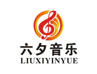 李泉輝的六夕音樂logo設(shè)計