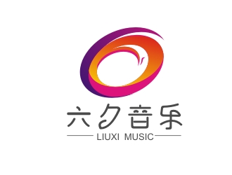 楊占斌的六夕音樂logo設(shè)計