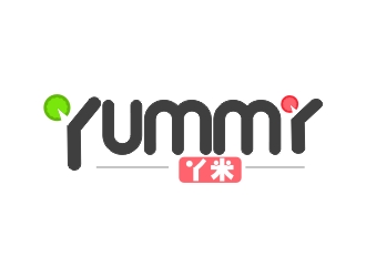 楊占斌的丫米   英文名:yummylogo設(shè)計(jì)