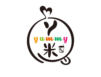 向正軍的丫米   英文名:yummylogo設(shè)計(jì)