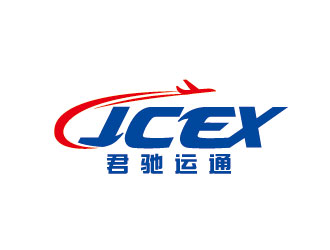 李賀的君馳運通（英文：JCEX）logo設(shè)計