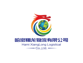 孫金澤的哈密翔龍物流有限公司logo設計