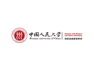 朱紅娟的中國人民大學財政金融高管教育logo設(shè)計