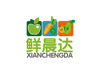 秦曉東的鮮晨達(dá)logo設(shè)計