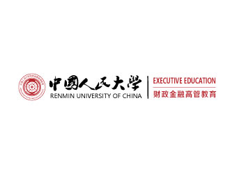 連杰的中國人民大學(xué)財(cái)政金融高管教育logo設(shè)計(jì)