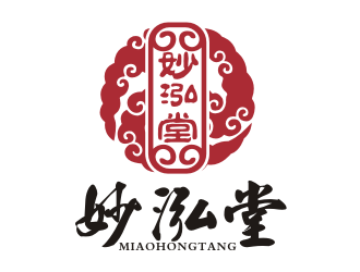 李杰的妙泓堂中醫(yī)診所logo設(shè)計