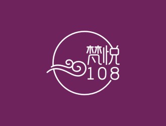 曾翼的梵悅108佛教logo設(shè)計logo設(shè)計