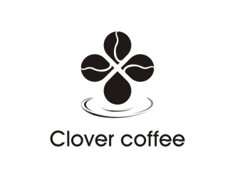 陳國偉的clover coffeelogo設(shè)計