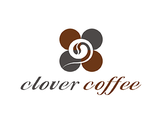 趙錫濤的clover coffeelogo設(shè)計(jì)