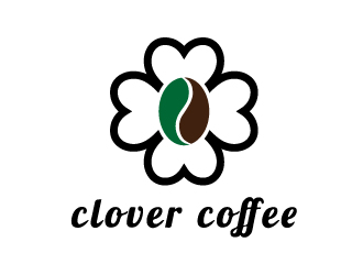 張俊的clover coffeelogo設(shè)計(jì)