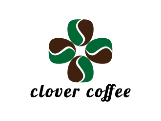 張俊的clover coffeelogo設(shè)計(jì)