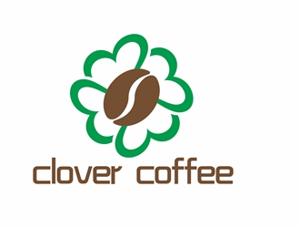 唐國(guó)強(qiáng)的clover coffeelogo設(shè)計(jì)