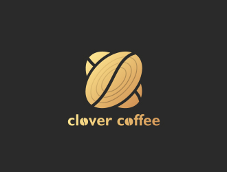 黃安悅的clover coffeelogo設(shè)計(jì)