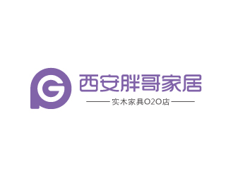 張俊的西安胖哥家居logo設(shè)計