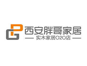 盛銘的西安胖哥家居logo設(shè)計