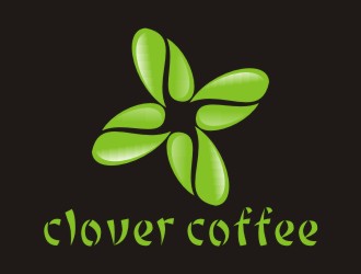 李泉輝的clover coffeelogo設(shè)計