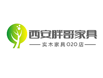 安齊明的西安胖哥家居logo設(shè)計