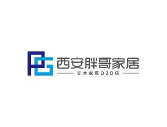 周金進(jìn)的西安胖哥家居logo設(shè)計(jì)