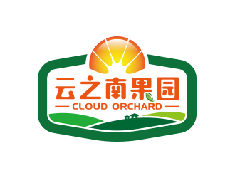 黃安悅的云之南果園CLOUD ORCHARDlogo設(shè)計(jì)