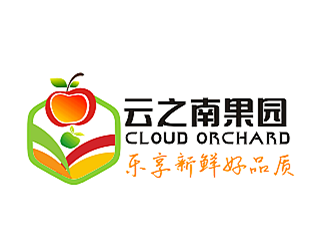 安齊明的云之南果園CLOUD ORCHARDlogo設(shè)計(jì)