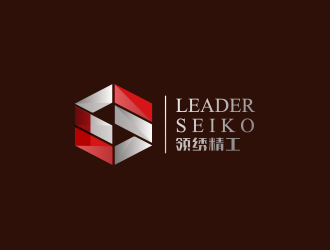 黃安悅的領(lǐng)繡精工/LEADER SEIKOlogo設(shè)計(jì)