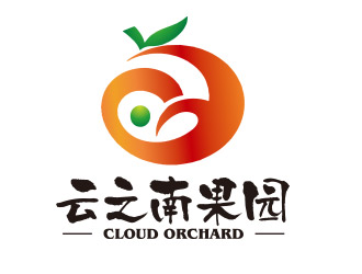 向正軍的云之南果園CLOUD ORCHARDlogo設(shè)計(jì)