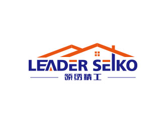 朱紅娟的領(lǐng)繡精工/LEADER SEIKOlogo設(shè)計