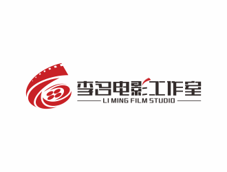 何嘉健的李名電影工作室（Li Ming Film Studio）標志設計logo設計