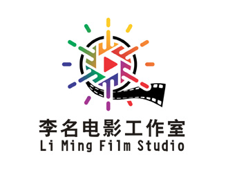 李正東的李名電影工作室（Li Ming Film Studio）標志設計logo設計