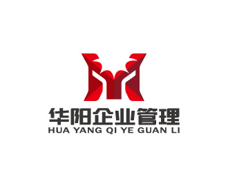 周金進的深圳市華陽企業(yè)管理有限公司logo設(shè)計