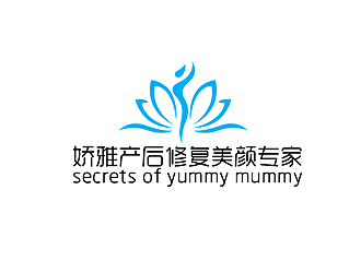 秦曉東的嬌雅產(chǎn)后修復美顏專家secrets of yummy mummylogo設計