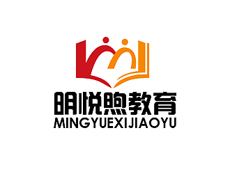 秦曉東的明悅煦教育培訓(xùn)單色logologo設(shè)計