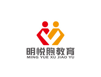 周金進(jìn)的明悅煦教育培訓(xùn)單色logologo設(shè)計