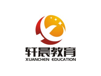 曾翼的軒晨教育logo設(shè)計