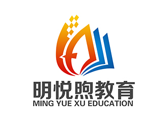 潘樂(lè)的明悅煦教育培訓(xùn)單色logologo設(shè)計(jì)