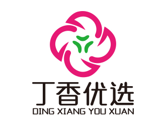 向正軍的丁香優(yōu)選精品社交電商品牌logologo設(shè)計(jì)