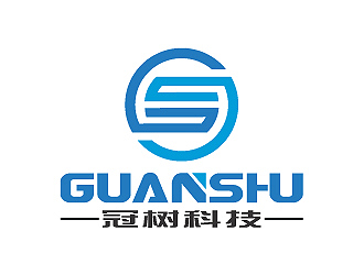 彭波的廣州冠樹電子科技有限公司 GuanShulogo設(shè)計