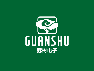 姜彥海的廣州冠樹電子科技有限公司 GuanShulogo設計