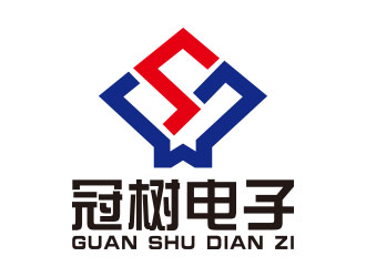 向正軍的廣州冠樹電子科技有限公司 GuanShulogo設計