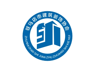 李泉輝的駐馬店市建筑裝飾協(xié)會logo設(shè)計