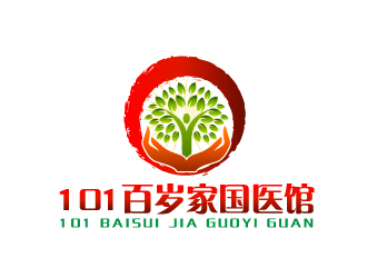 曉熹的101百歲家中醫(yī)館或國醫(yī)館logo設(shè)計(jì)