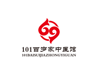 孫金澤的101百歲家中醫(yī)館或國醫(yī)館logo設(shè)計(jì)