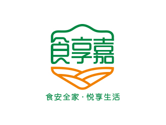 曹芊的食享嘉俱樂部logo設計