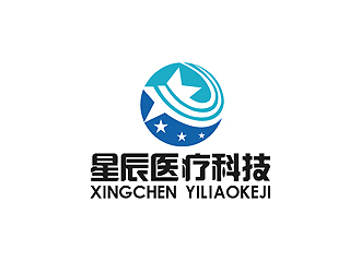 秦曉東的吉林省星辰醫(yī)療科技有限公司logo設計