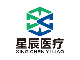 向正軍的吉林省星辰醫(yī)療科技有限公司logo設計