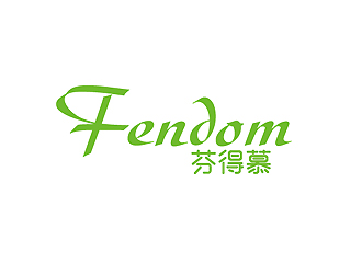 秦曉東的FENDOMlogo設(shè)計