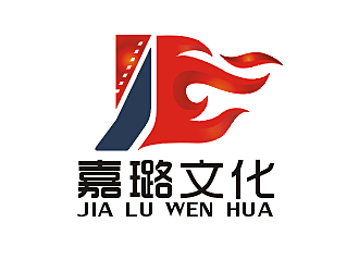 勞志飛的嘉璐文化logo設計